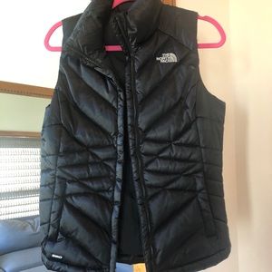 North Face 660 Vest - shiny black - size S
